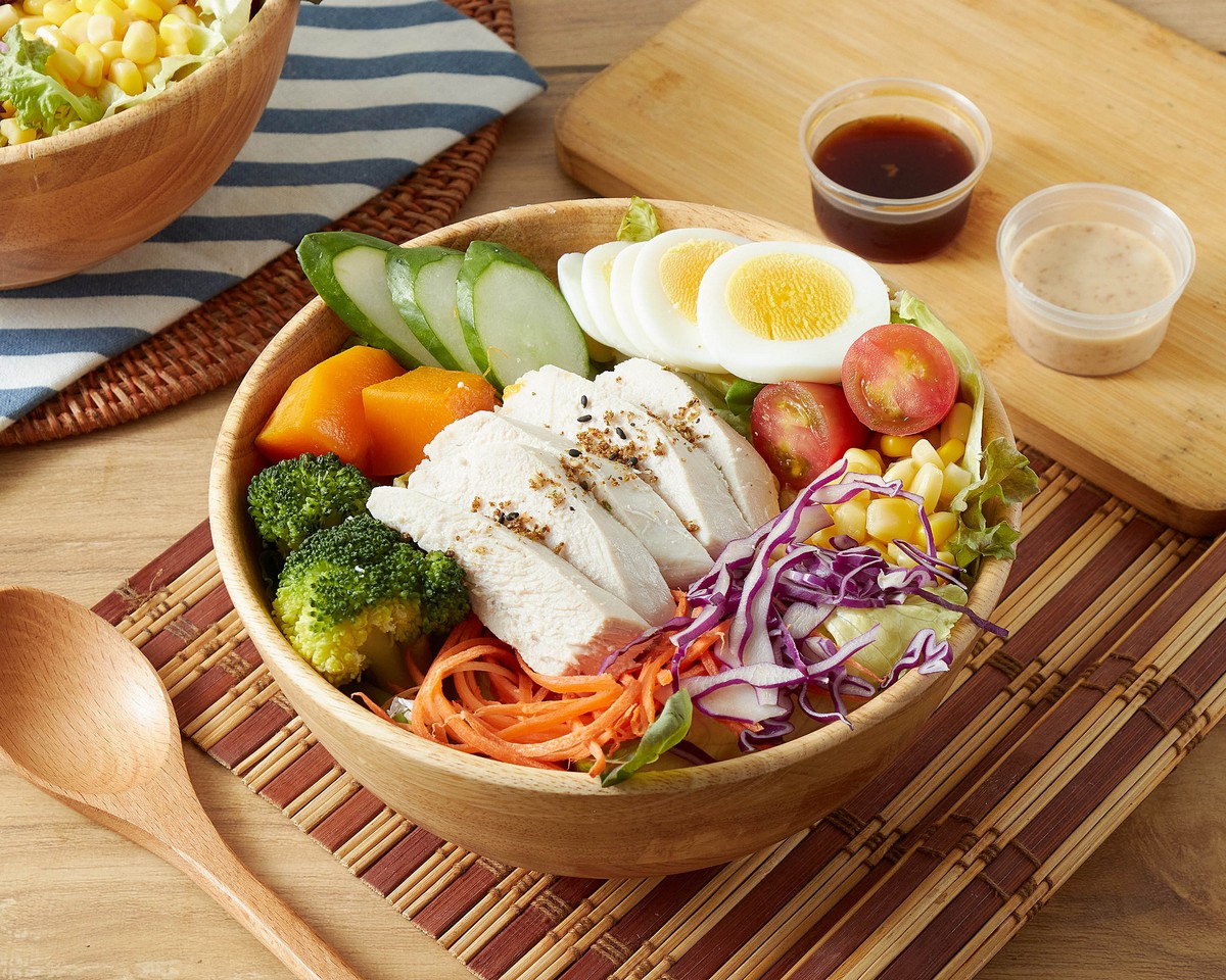 健康沙拉,低卡沙拉,營養沙拉,輕食沙拉,低醣,高蛋白,減脂,減重